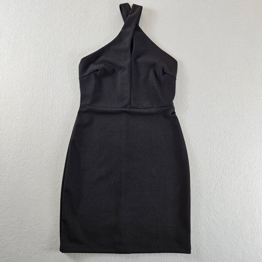 Womens Dress Size Small/4 (tagged as Medium) Black Mini Prom Party Formal USA